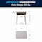 Flash Furniture 31.25 H, 24 W X Laminate, Steel, Gray Granite/Silver FD-DESK-GY-GY-GG - alternate 5