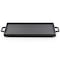 Martha Stewart 17 Inch Rectangular Preseasoned Cast Iron Reversible Griddle and Grill Pan 134690.01 - alternate 2