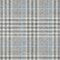 Homeroots 8' X 10' Gray Blue And Beige Plaid Washable Indoor Outdoor Area Rug 601485 - alternate 2