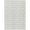 Homeroots 9' X 12' Ivory And Black Geometric Washable Indoor Outdoor Area Rug 613558 - alternate 2
