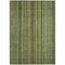 Homeroots 5' X 8' Green Gold And Gray Striped Washable Indoor Outdoor Area Rug 616371 - alternate 2