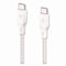 Belkin BOOST CHARGE Braided USB-C to USB-C Cable, 100 W Power Delivery, 6.6 ft, White, 2PK CAB014BT2MWH2PK - alternate 2