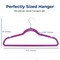 Serenelife Hook, Ultra-Thin, Space-Saving, Felt SLHVELPURP150 - alternate 3