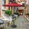 Simple Deluxe 7.5' Patio Umbrella Outdoor Table Market Yard Umbrella with Push Button Tilt/Crank, 6 Sturdy Ribs f LGBRLA7RED - alternate 2