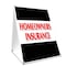 Signmission Homeowners Insurance, 36 Inch x 24 Inch A-frame Yard Sign, Plastic Sign SBC-2436-Homeowners Insurance - alternate 1