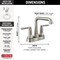 Delta Saylor Two Handle Centerset Bathroom Faucet 2536-SSMPU-DST - alternate 2