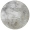 Homeroots 8' Beige Tan And Gray Round Abstract Washable Indoor Outdoor Area Rug 577753 - alternate 2