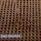 Lavish Home 2-Piece Waffle Bath Mat Set for Boho Bathroom Decor Non Slip Rugs for Shower, Tub, or Vanity ST-BATH3-NAT - alternate 7