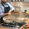 Korkmaz Granita 3 Liter Aluminum Nonstick Casserole with Lid in Tan A1260 - alternate 2