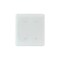 Titan3 Technology White Smooth 2-Gang Blank/Blank Princess Metal Wall Plate, 10PK TPMSPW-BB - alternate 2