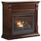 Duluth Forge Ventless Liquid Propane Gas Fireplace With Mantel, 26,000 BTU, T-Stat Control, Auburn Cherry Finish DFS-300LT-3AC - alternate 2