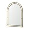 Homeroots 48" Gold Metal Arch Accent Mirror 607286 - alternate 3