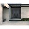 Vdomdoors Steel Double Doors Deux 6501 Anthracite 2 Sidelight Exterior Windows Stainless Inserts Single Moder DEUX6501DEXD-BLK-RH-W14+72+14 x H80 - alternate 2