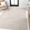 Jonathan Y Nordby High-Low Geometric Arch Scandi Striped Ivory/Cream 3 ft. x 5 ft. Indoor/Outdoor Area Rug SCN104B-3 - alternate 2
