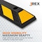 Jrex Safety 72 in Rubber Parking Block Curb Stop, Yellow Reflective Strip, Half Pallet 24 PBSY-JR-6-HP24 - alternate 2
