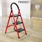 Wrightmaster 3.4 ft. Aluminum Step Ladder, 7 ft. Reach, 500 lb. Capacity with Non-Marring Feet Zoro3HONGSE - alternate 3