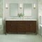 James Martin Vanities Myrrin 72'' D Vanity, Mid Century Walnut w/ Ethereal Noctis Silestone Top w/ Wireless Charger 485-V72-WLT-FENC - alternate 3