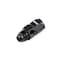 Hps Performance -8 AN Male to Female Fuel Pressure Gauge Adapter with 1/8 in NPT Female Port, Aluminum, Black AN192-08 - alternate 2