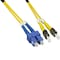 Sanoxy 3m ST/SC Duplex 9/125 Single Mode Fiber Optic Cable SNX-CBL-LDR-FB102-9503 - alternate 1