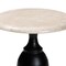 Bali & Pari Perlita Marble Stone End Table 269-14665-ZORO - alternate 3