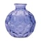 Homeroots Set of Two Blue Glass Round Table Vases, 2PK 632604 - alternate 2
