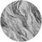 Homeroots 8' Gray Charcoal And Ivory Round Abstract Washable Indoor Outdoor Area Rug 582994 - alternate 2
