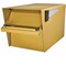 Mail Boss Mail Manager Locking Post-Mount Mailbox, Century Blue, USPS Approved 805909 - alternate 3