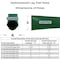 Hydromaxx 2" x 100' Heavy Duty 6 Bar Green Lay Flat Discharge and Backwash Hose GLF200100 - alternate 2