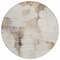 Homeroots 8' Beige Ivory And Taupe Round Abstract Washable Indoor Outdoor Area Rug 582658 - alternate 2