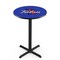 Holland Bar Stool Co 36" Blk Wrinkle Tulsa Pub Table, 36" dia. Top L211B3636TulsaU - alternate 1