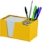 Acrimet Desktop Organizer Pencil, Pen, Paper, Clip, Caddy Holder (Plastic) (Paper Included) (Yellow Color) 954.AC - alternate 1