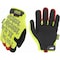 Mechanix Wear Hi-Viz Original(R) D4-360 Hi-Vis Cut Resistant Gloves, Synthetic Leather Palm, 10 SMG-X91-010 - alternate 1