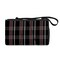 Picnic Time Family Of Brands Blanket Tote Outdoor Picnic Blanket, Black Tartan Pattern with Black Flap 820-00-177-000-0 - alternate 2