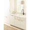 Amerock Aloft 4-3/16 in 106 mm Center-to-Center Polished Nickel Cabinet Edge Pull BP36743PN - alternate 2