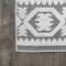 Jonathan Y Citta High-Low Pile Mediterranean Tile White/Black 5 ft. x 8 ft. Indoor/Outdoor Area Rug SBH102B-5 - alternate 3