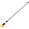 Rubbermaid Commercial Gripper 54in Aluminum Mop Handle, 54in Length, Yellow, Gray, Aluminum H226 - alternate 1