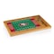 Picnic Time Family Of Brands NFL San Francisco 49ers - Football Field - Icon Glass Top Cutting Board & Knife Set 910-00-505-274-2 - alternate 3