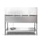 Koolmore Four Pan Open Well Electric Steam Table with Undershelf and Sneeze-Guard, . KM-OWS-4SG - alternate 4