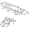 Prime-Line Door and Gate, Safety Hasp Hinge Latch with Fixed Staple 3-1/4 inch with Screws, Matte Black U 117118 - alternate 2