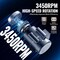 Vevor 1.5HP Electric Motor 3450RPM AC11V/230V 56C Frame 1-Phase 5/8 in Keyed Shaft SY-1.5HP-2P-B34-C - alternate 3