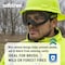 Sellstrom Odyssey II Fire Goggles, Clear Lens, Sta-Clear Anti-Fog, Non-Vented, High Temp Resistant TPV Frame S80225 - alternate 2