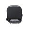 Uni Pro 439 Mechanical Suspension Seat, Black/Silver Vinyl 8741 - alternate 2