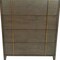 Homeroots 39" Dark Brown and gold Solid Wood Four Drawer Dresser 473079 - alternate 2