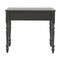 Homeroots 34" Black Writing Desk With Two Drawers 516422 - alternate 1