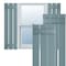 Ekena Millwork True Fit PVC Three Board Spaced Board-n-Batten Shutters, Peaceful Blue , 17 1/8W x 46H, PR TFP101SBF17X046SB - alternate 1