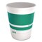 Perk Insulated Paper Hot Cups, 10 oz, White/Teal, 480PK PK-60910CT - alternate 1