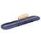 Bon Tool Finish Trowel Round End Blue Steel - 22 in X 5 in Wood Handle 66-159 - alternate 1