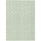 Homeroots 9' X 12' Mint Green And Beige Ogee Washable Indoor Outdoor Area Rug 601630 - alternate 3