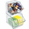 Azar Displays Two-Tier Clear Organizer, 2PK 556760-2PK - alternate 2