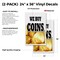 Signmission We Buy Coins, Vinyl Decals Only 24 Inch x 36 Inch, Vinyl Decal, 2PK DSB-2436-2PACK-We Buy Coins - alternate 2